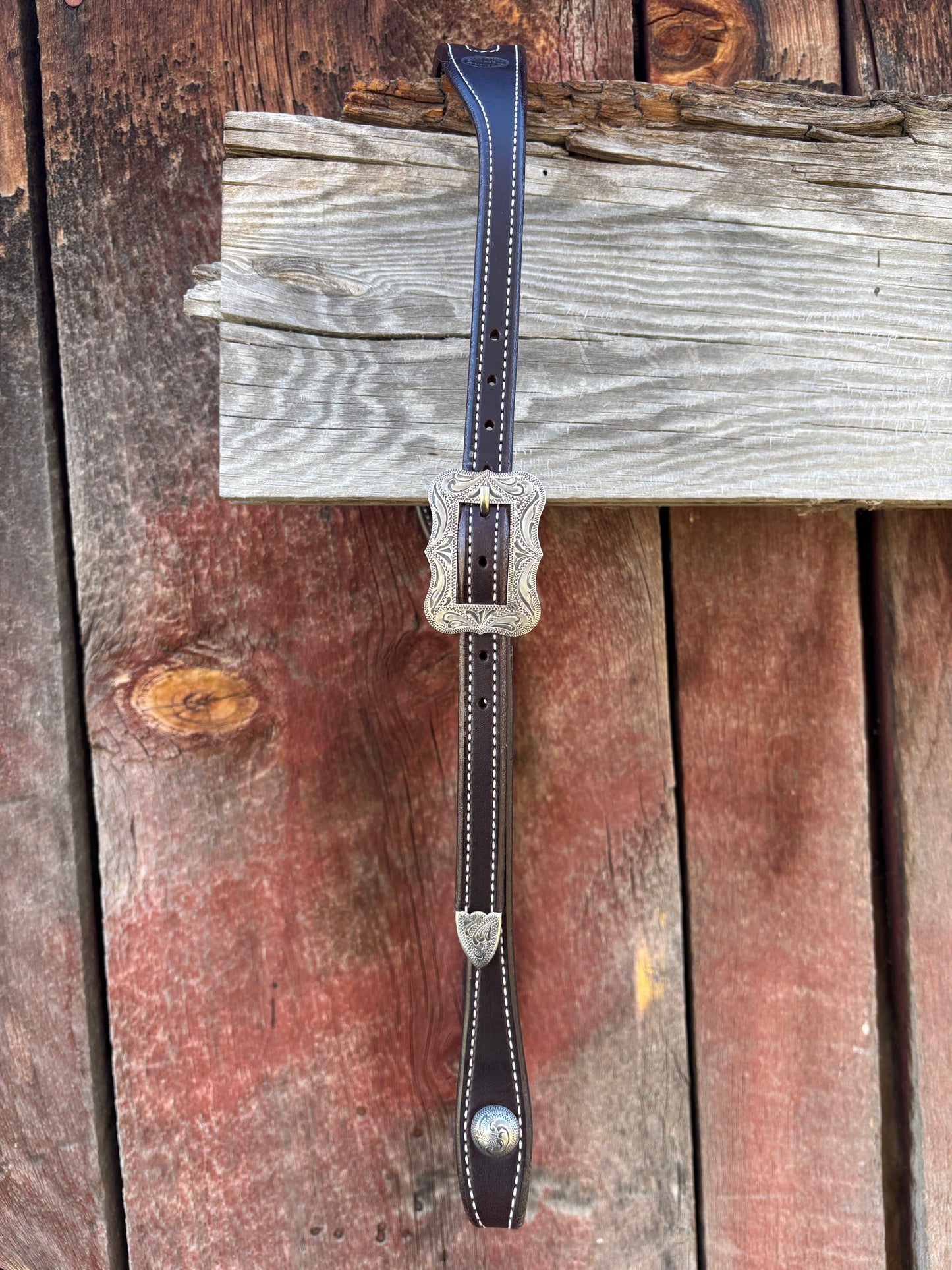 Center Bar Split Ear Headstall