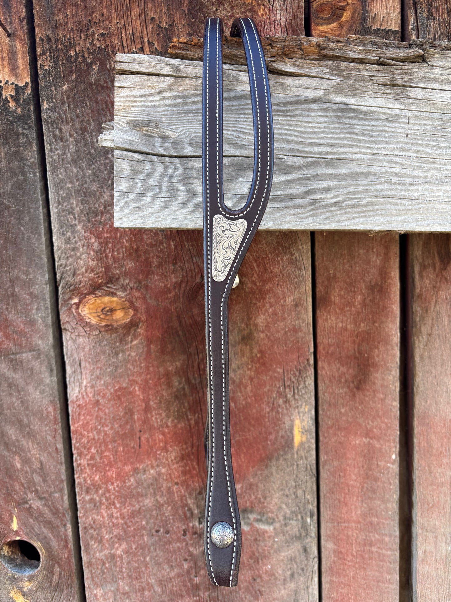 Center Bar Split Ear Headstall