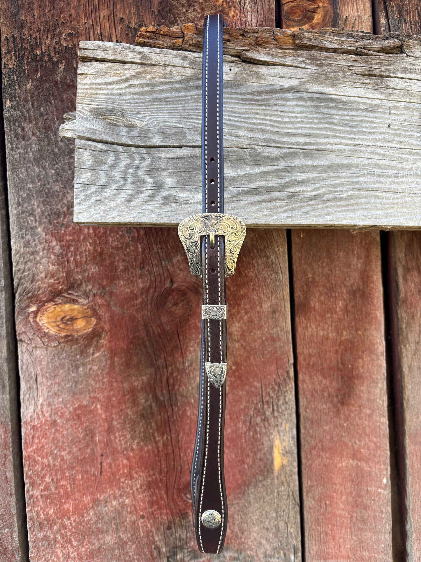 Double Buckle Sliding Ear Headstall 1