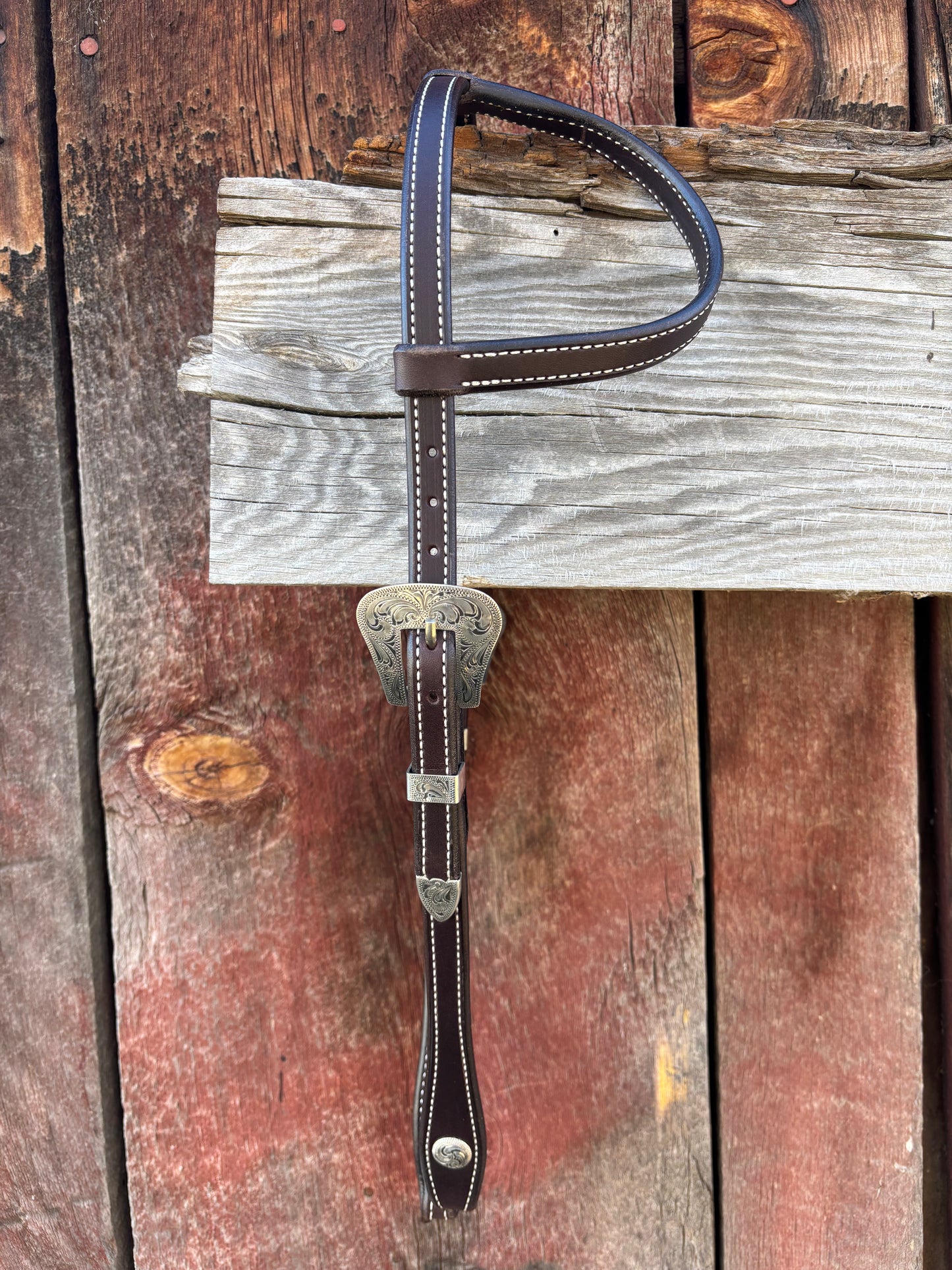 Double Buckle Sliding Ear Headstall 1