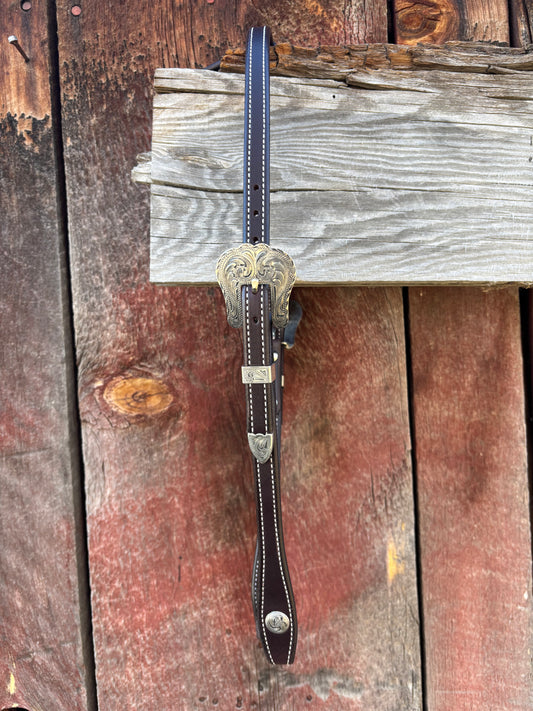 Double Buckle Sliding Ear Headstall 2