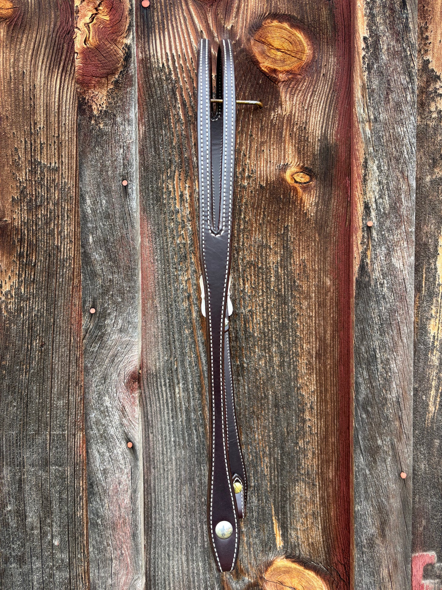 Ramey Reuck Silver headstall 1/2" Scroll buckle